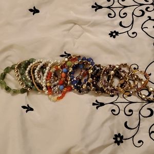 Lot of 25+ Bracelets